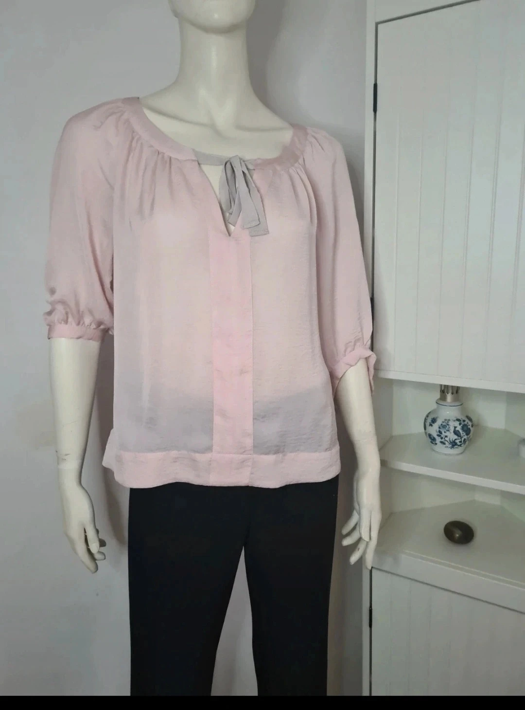 Blouse rose perlé 36 – photo 2
